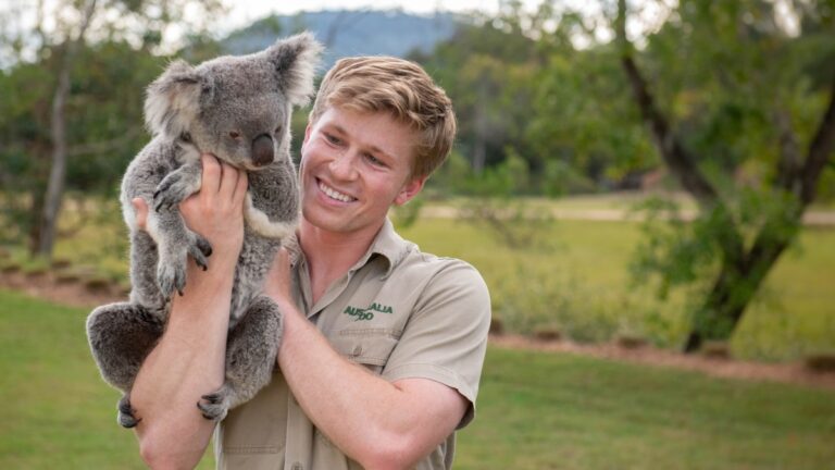 Robert-Irwin-Earthshot-Prize-Ambassador-with-Koala