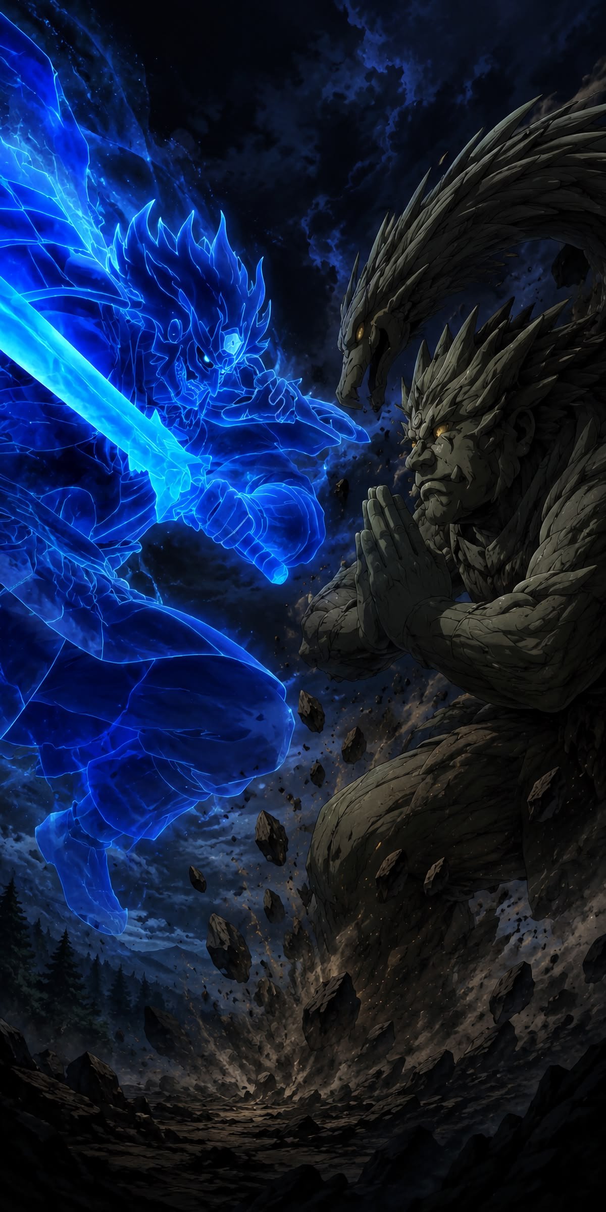 Madara Uchiha’s ultimate Susanoo & Sage Art Wood True Several Thousand Hands