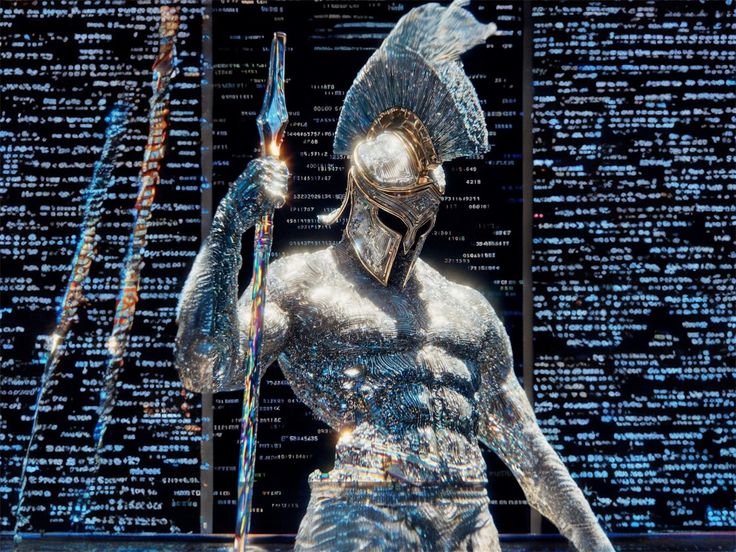 muscular warrior