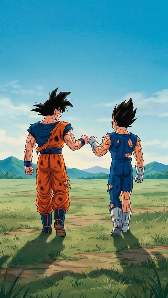Ego Vegeta & The Hope OF The Universe Son Goku Bonding