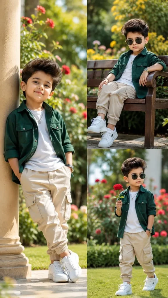 The Garden Chronicles: A Symmetrical Study of Youth Style