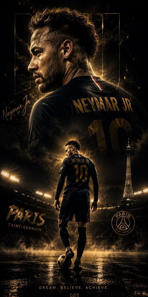 Footballer Neymar Jr.