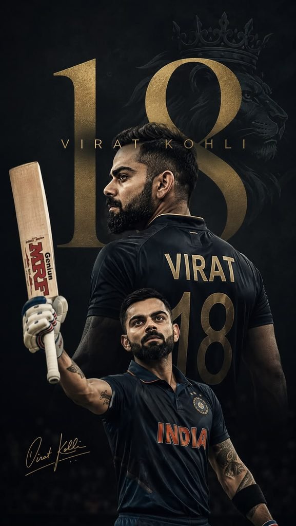 Virat Kohli 18 King 👑