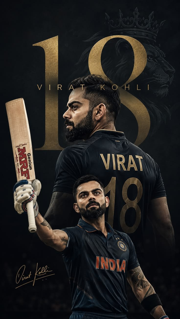 Virat Kohli 18 King 👑