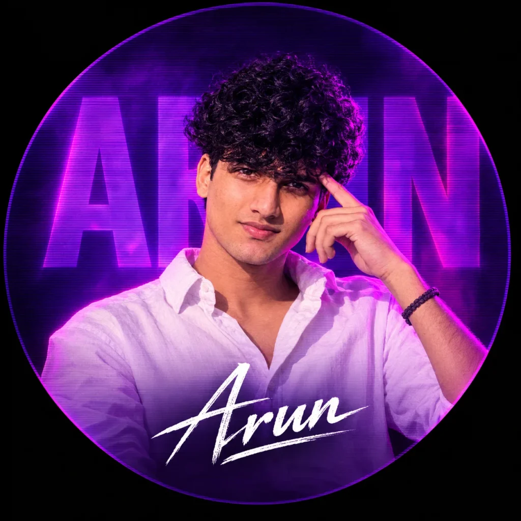 💜 Neon Purple “YOUR NAME” Instagram DP | Cinematic Profile Picture