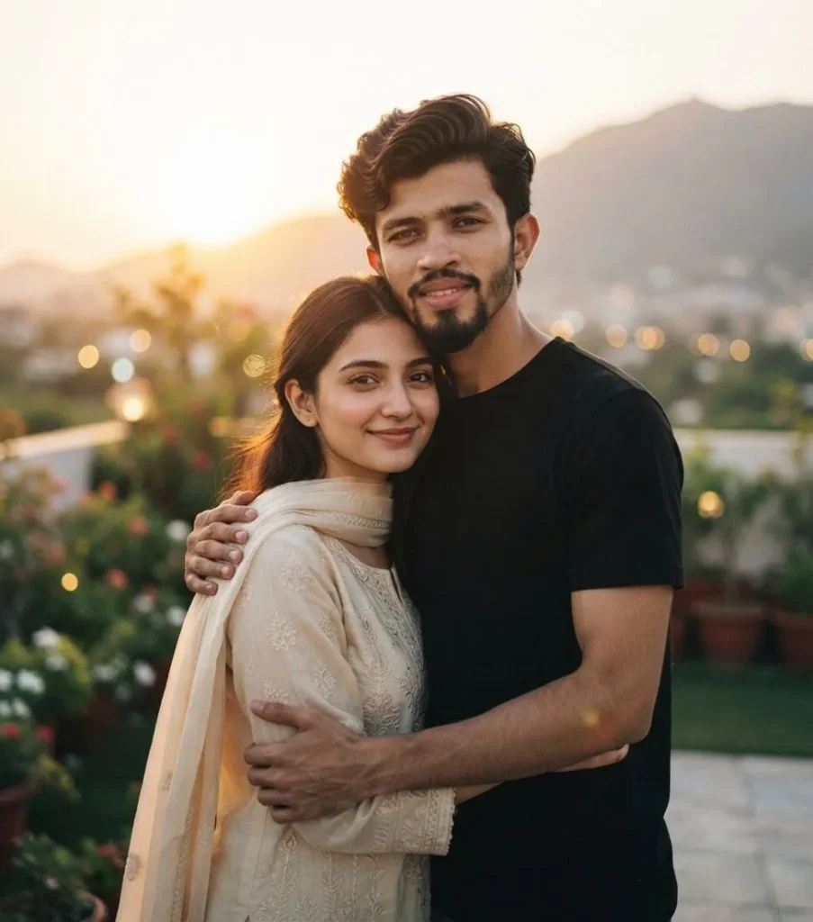 Golden Hour Couple Portrait