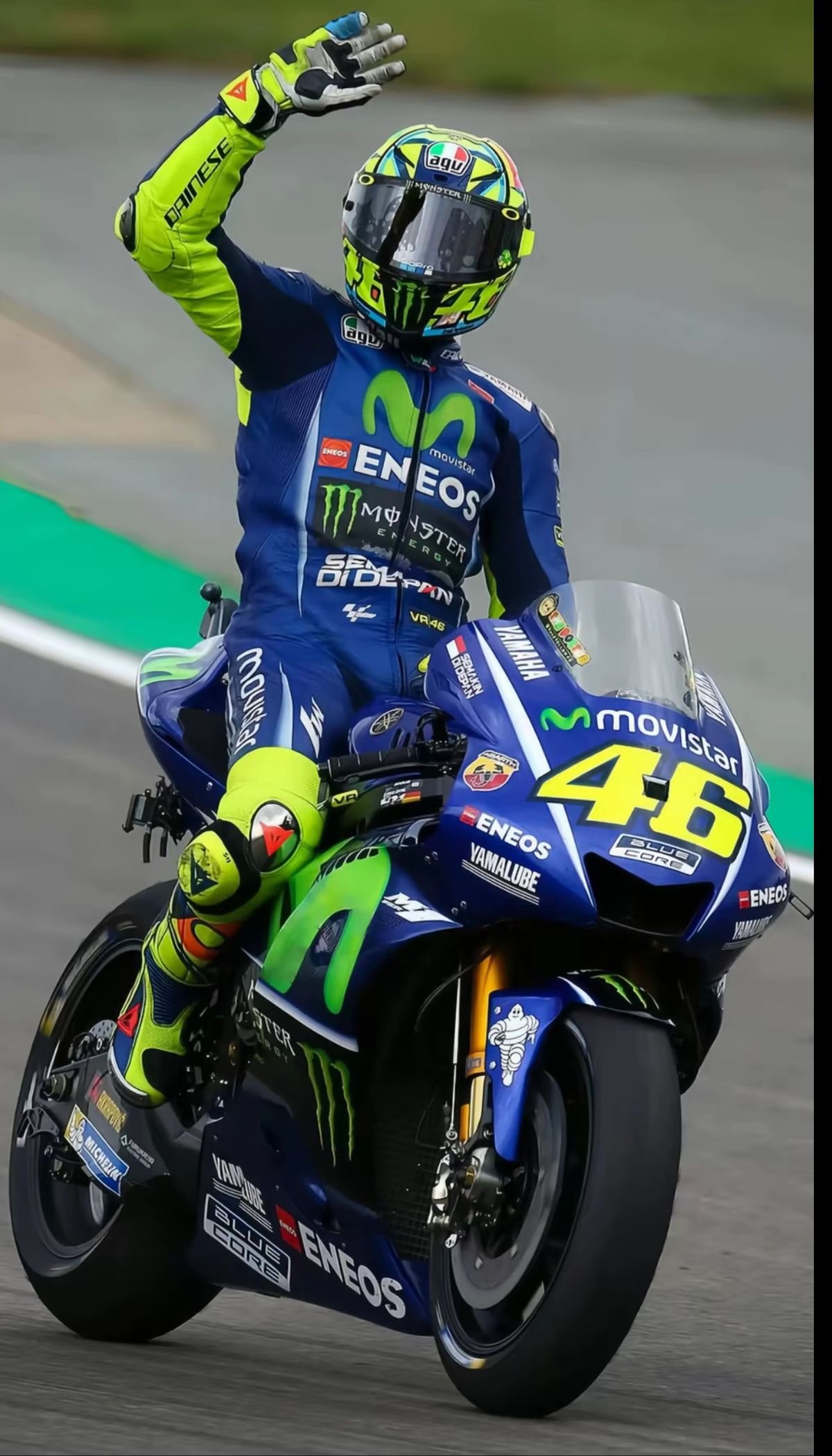Legendary Italian Motorcycle Racer Yamaha YZR-M1