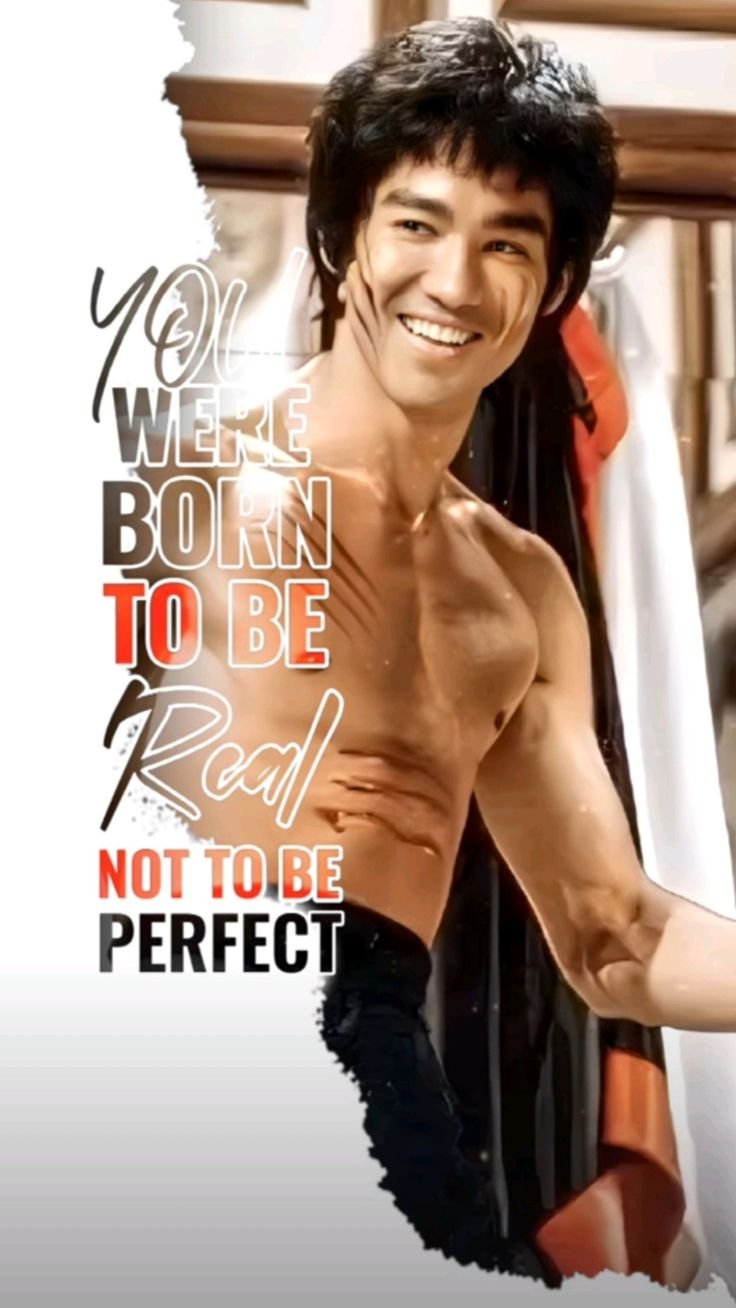 Bruce Lee Smiling