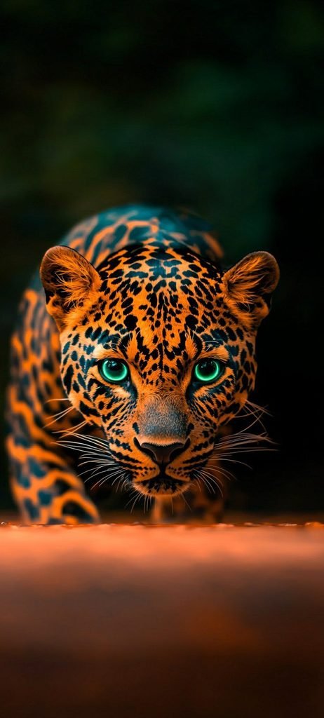 Leopard Or jaguar With Striking