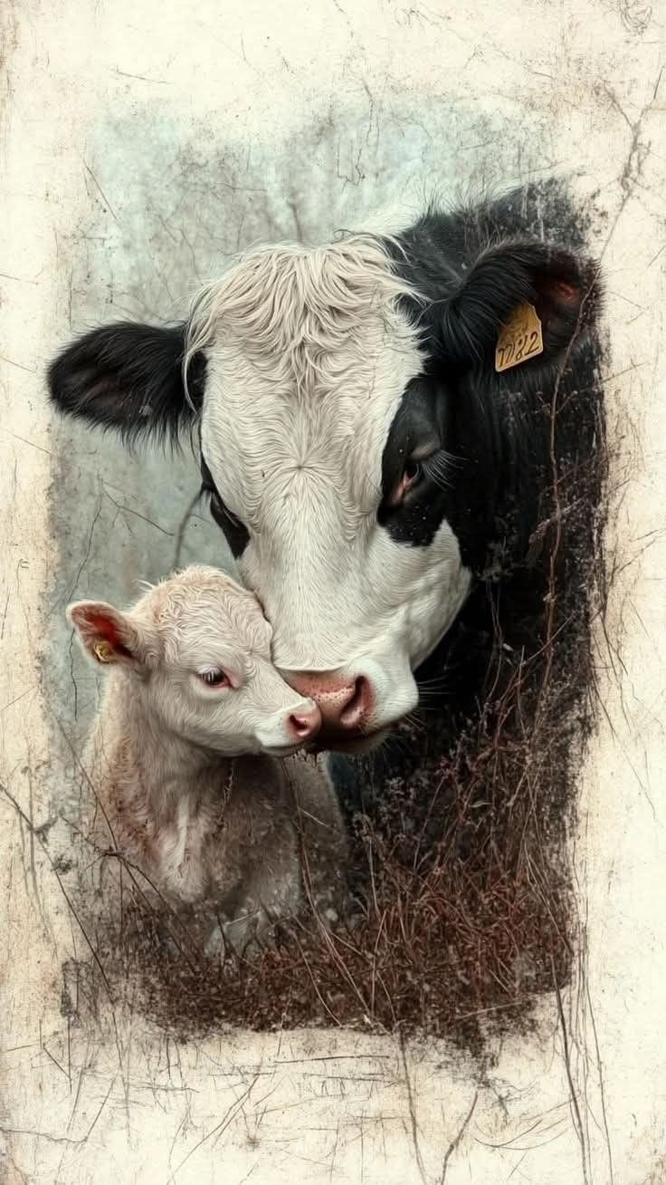 Mother Cow Gently