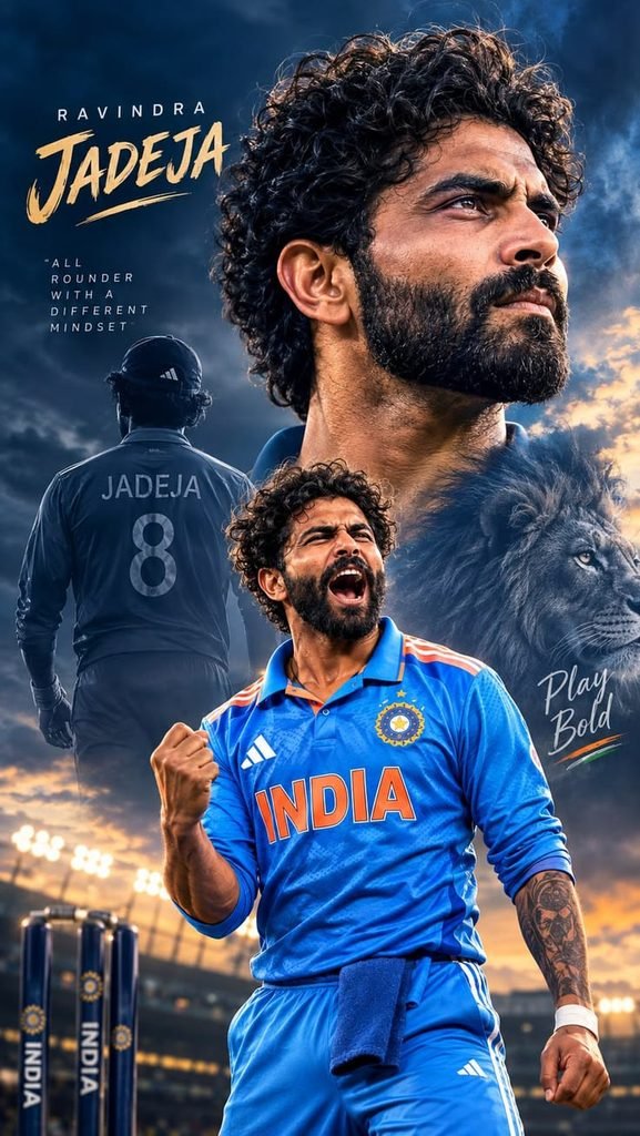 Cricketer Ravindra Jadeja