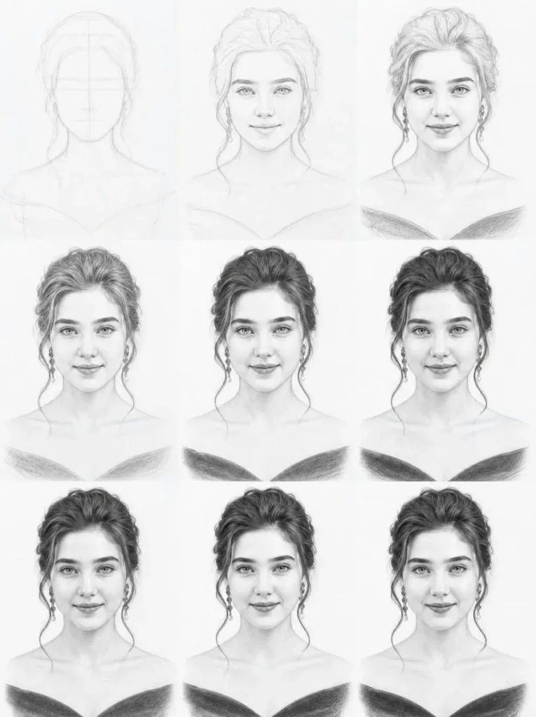 Ultra-Realistic Graphite Pencil Portrait