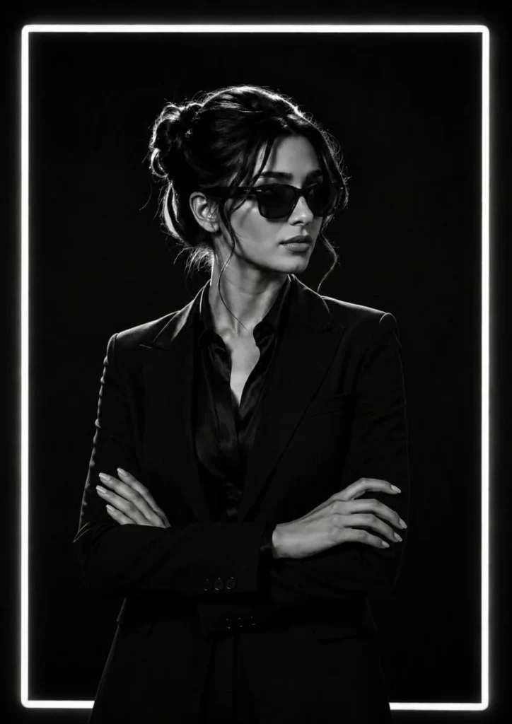 Cinematic Fashion Portrait