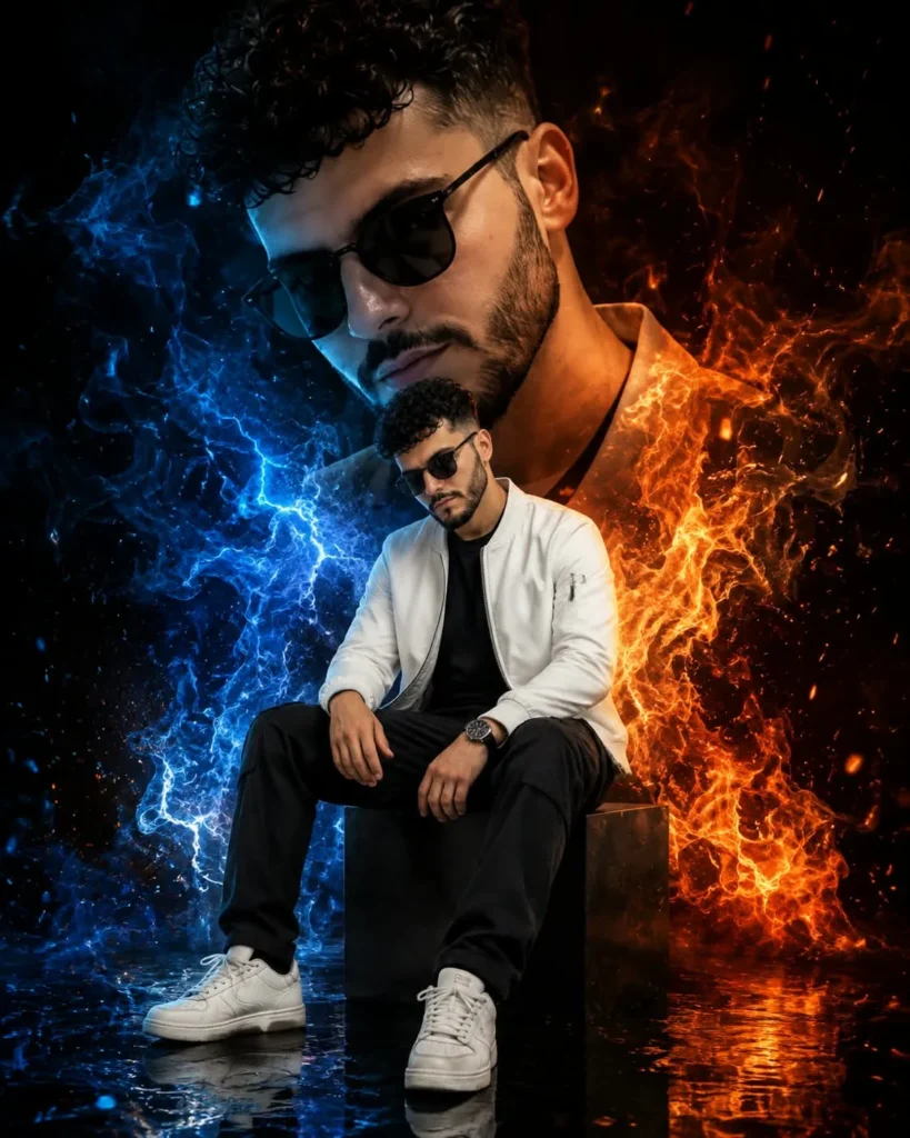 Cinematic Indian Man Portrait