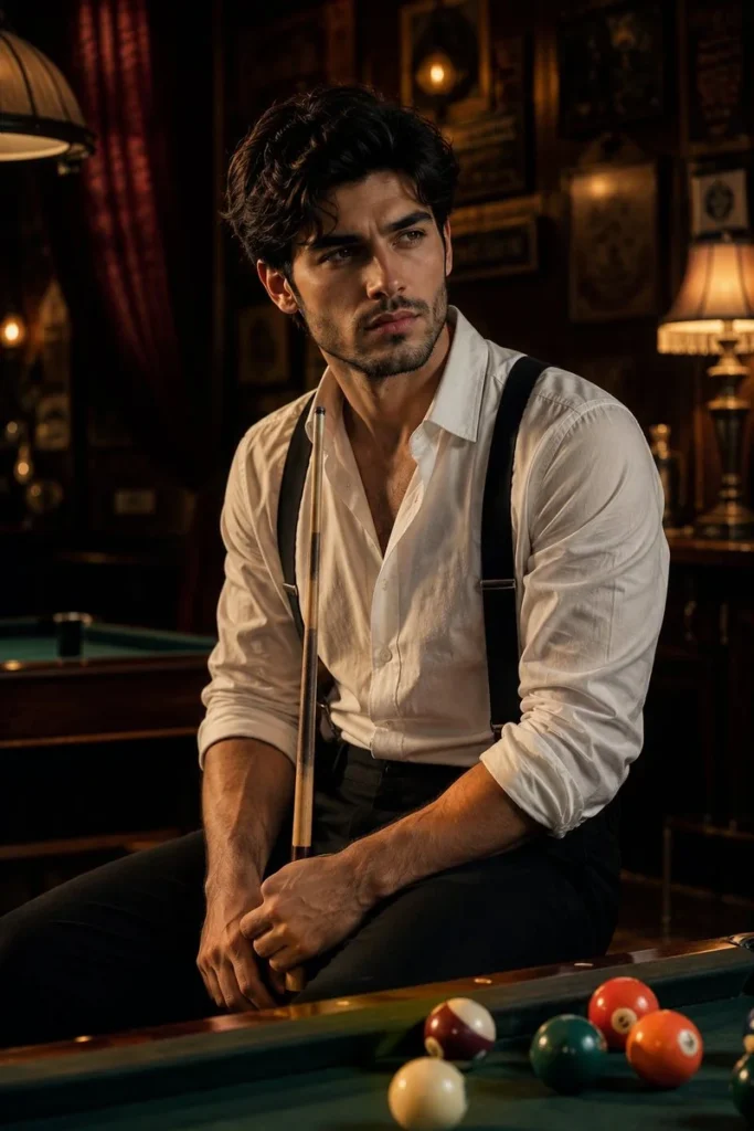 Cinematic Man Portrait