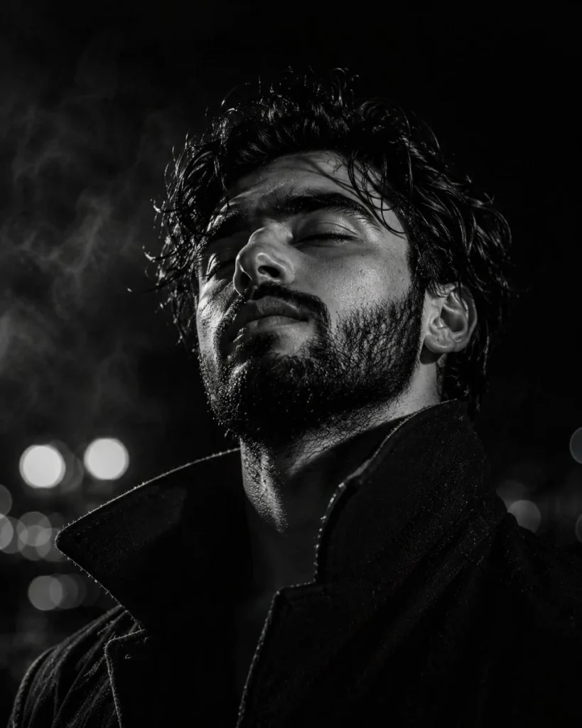 Cinematic Monochromatic Portrait