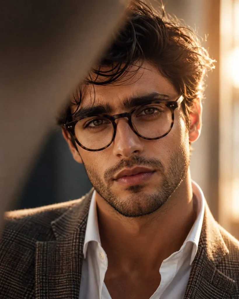 Cinematic Portrait of a Handsome Man
