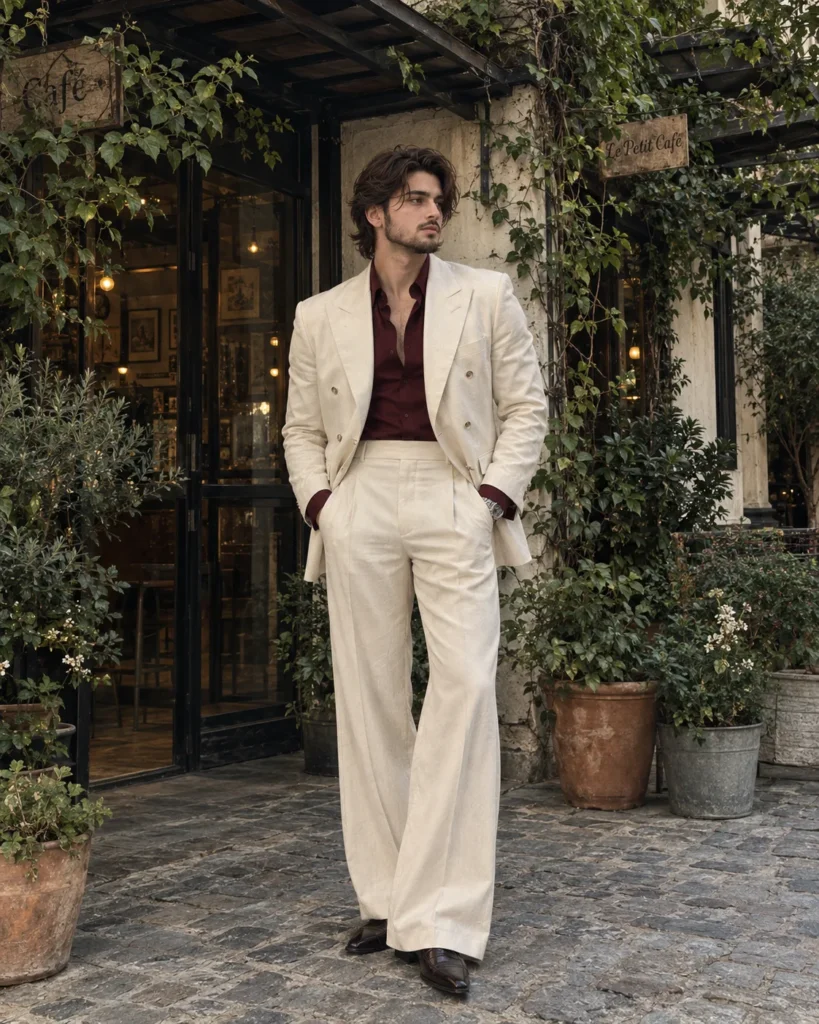 Dapper Evening at Le Petit Café
