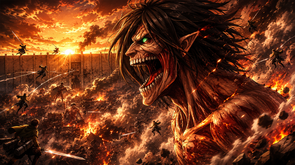Eren Yeager Freedom Warrior