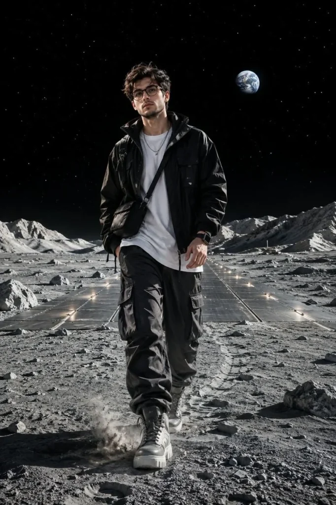 Lunar Streetwear Fashion Editorial