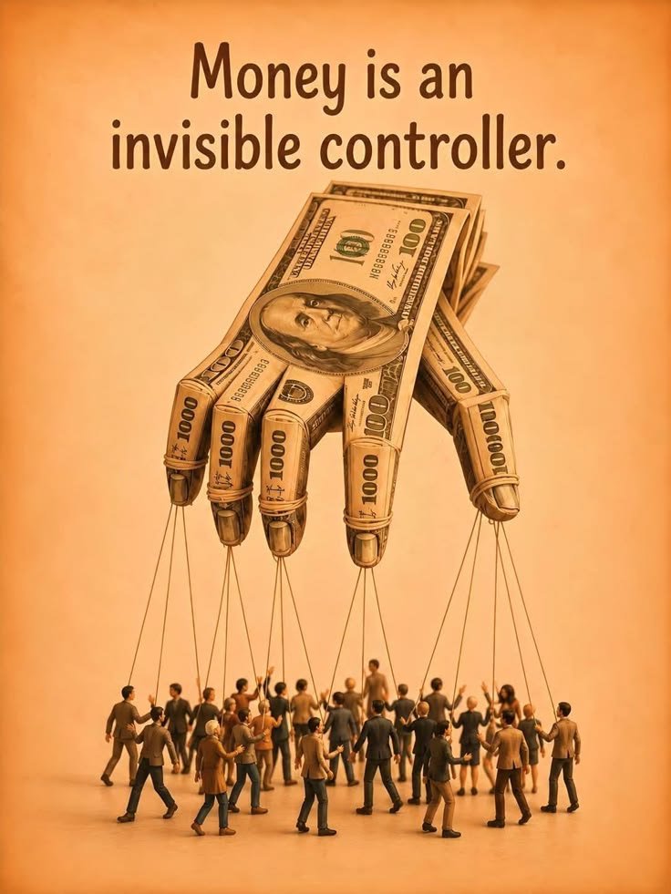 Money Is an Invisible Controller