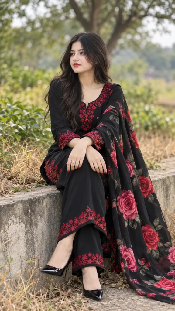 Outdoor Fashion Portrait Prompt