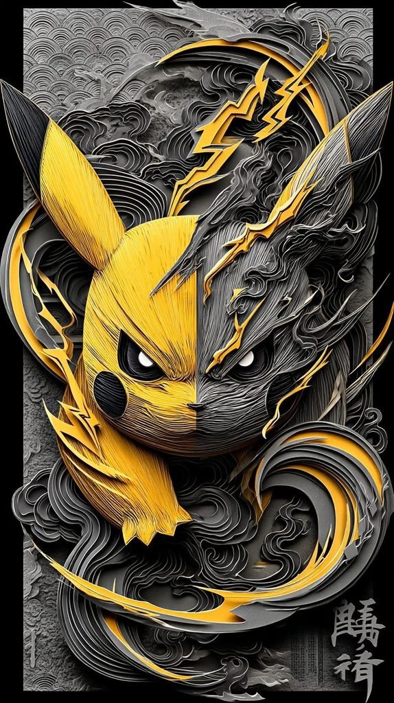 Pikachu Thunder Dragon