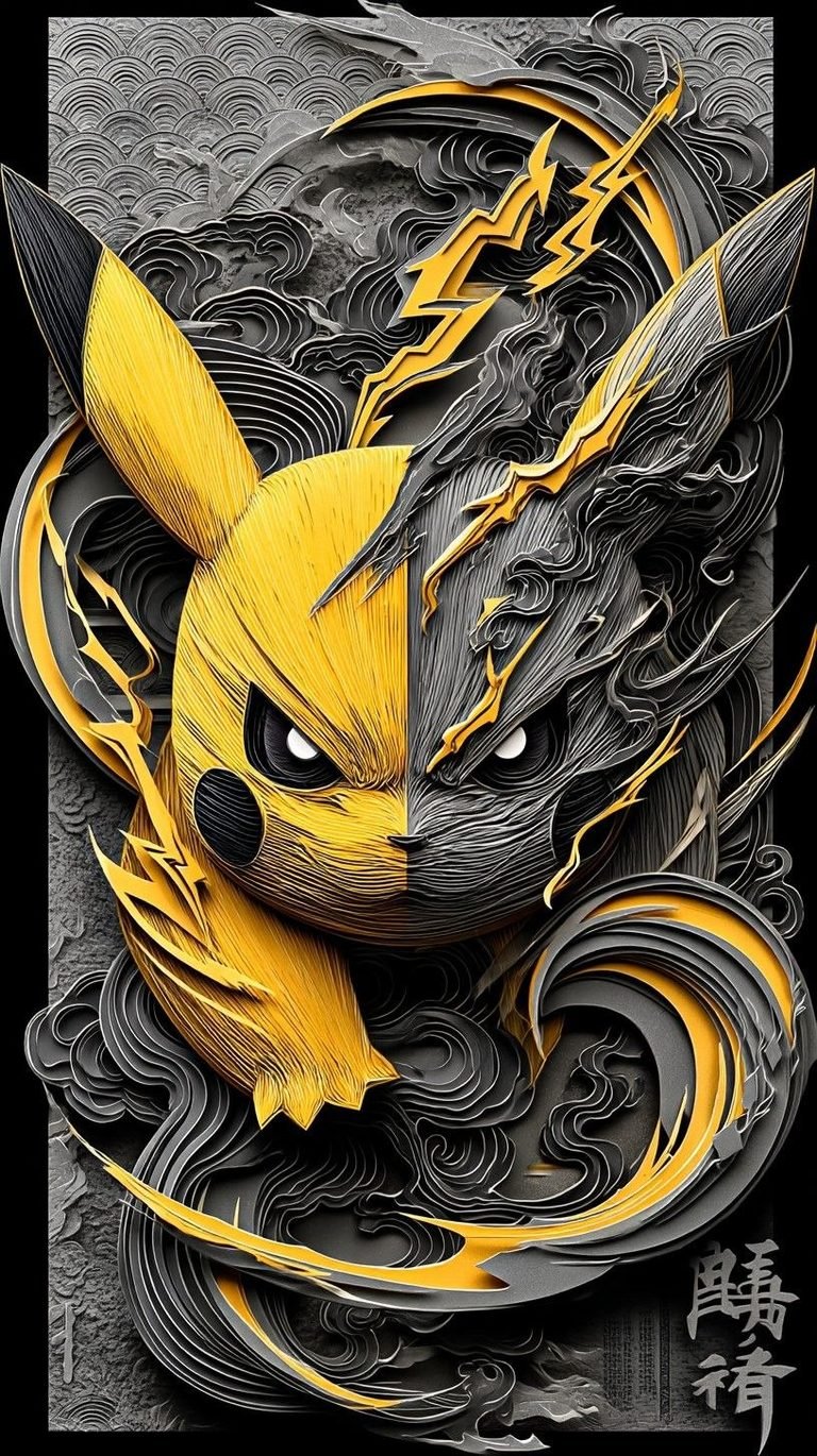 Pikachu Thunder Dragon