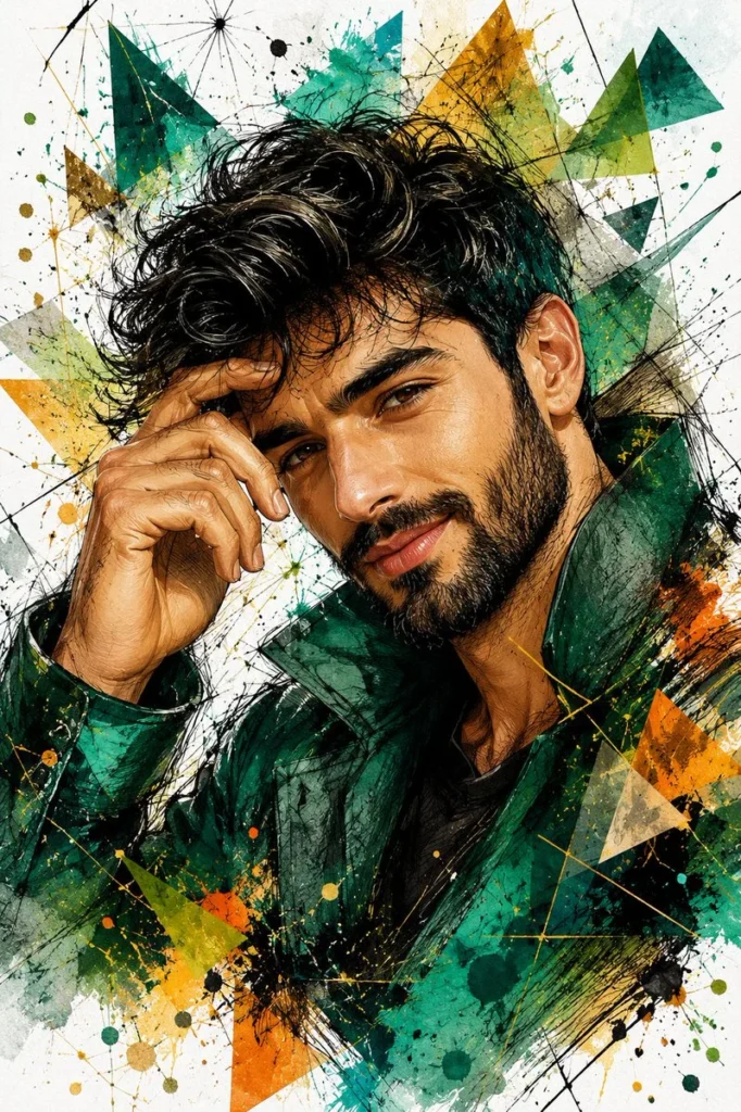 Ultra-detailed artistic portrait