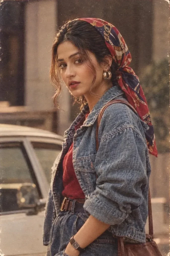 Ultra realistic 1985 vintage photograph