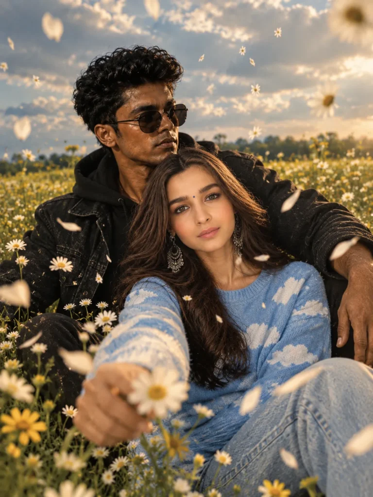 Ultra realistic cinematic romantic portrait