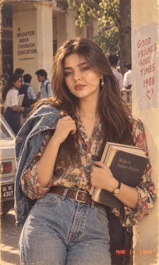 Vintage Vibes, Timeless Style 🤎✨ Ultra realistic 1985 vintage photograph