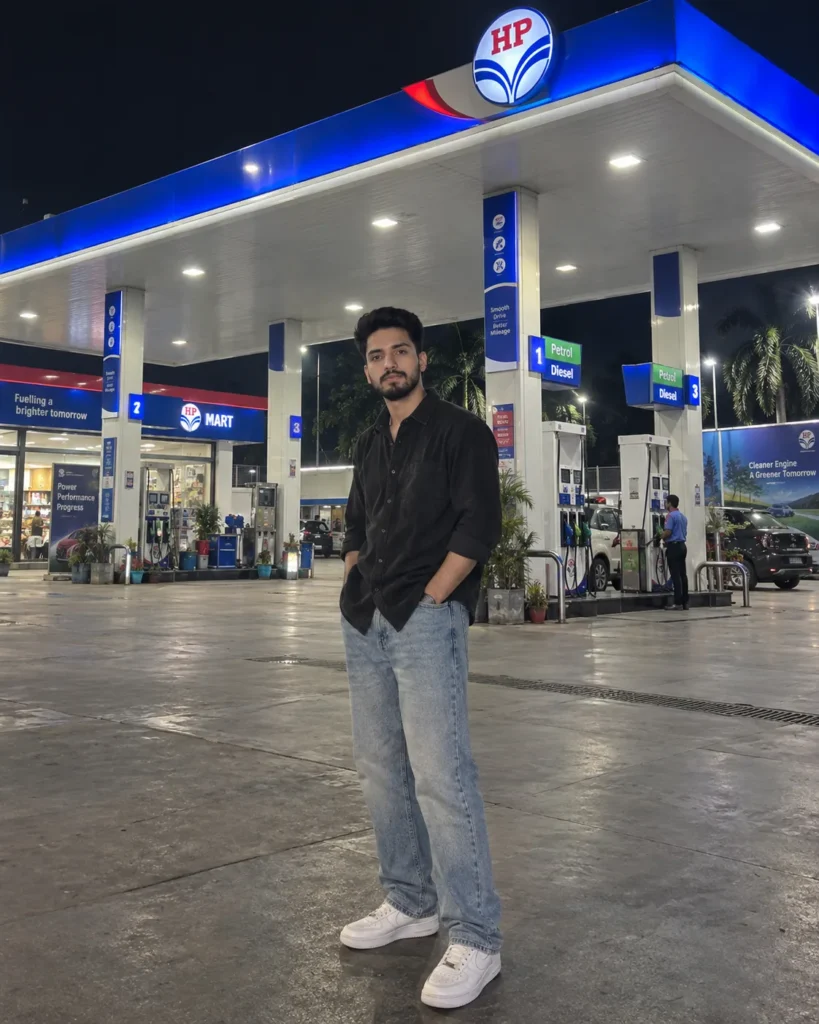 Viral Night Petrol Pump Prompt