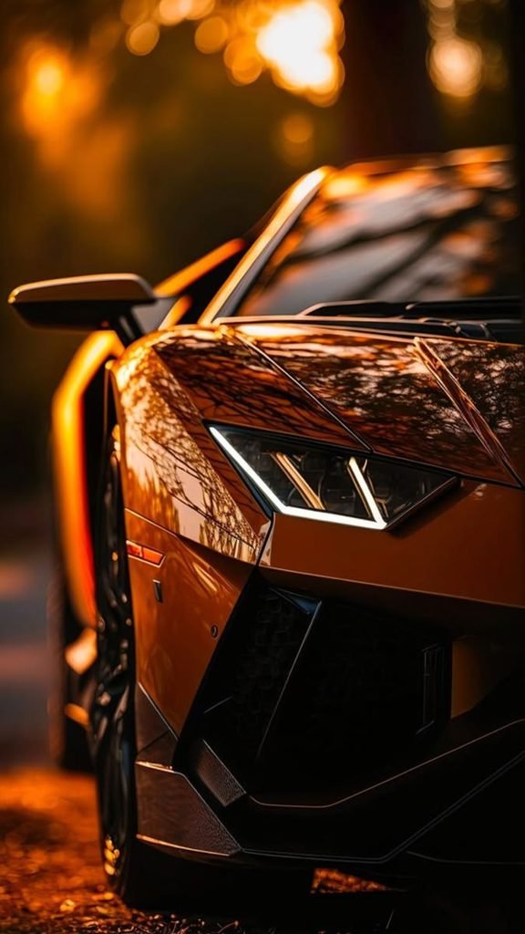 Orange Supercar 🏎️