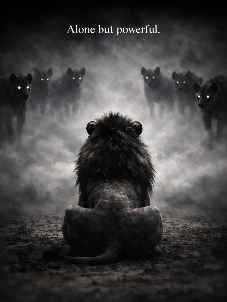 Alone but Powerful 🐺