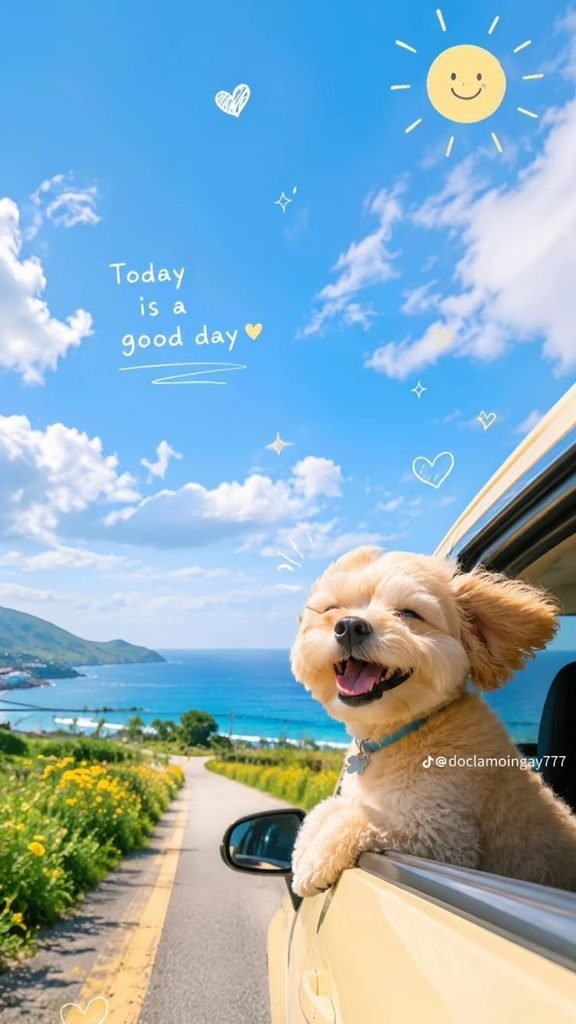 🌤️ Today Is a Good Day: Aesthetic Sky & Happy Vibes
