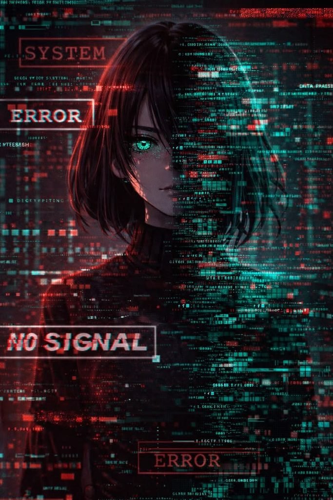 Cyberpunk Girl: Mysterious Anime Wallpaper With a Powerful Digital World