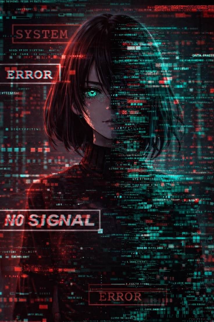 Cyberpunk Girl: Mysterious Anime Wallpaper With a Powerful Digital World