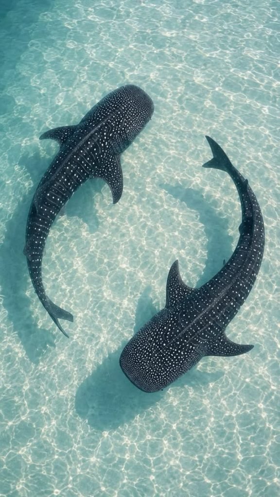 Graceful Giants of the Blue 🦈🌊
