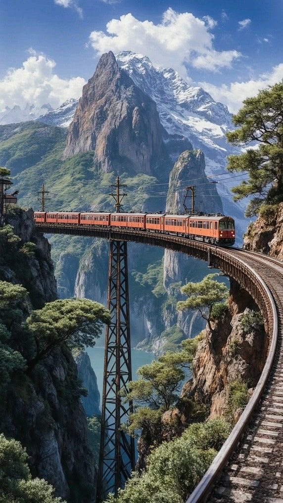 🚂 Mountain Railway Adventure