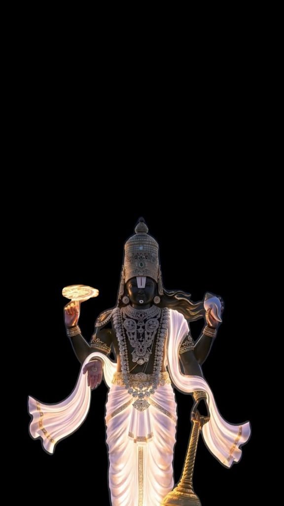 Lord Venkateshwara Swamy – Divine Tirupati Balaji HD Wallpaper