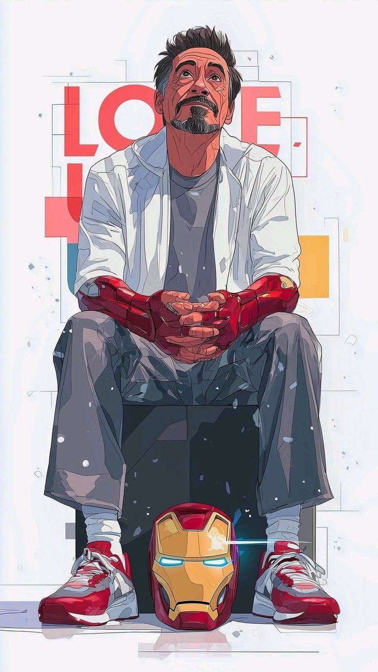 Iron Man Motivation Wallpaper: Powerful Superhero Art for Marvel Fans