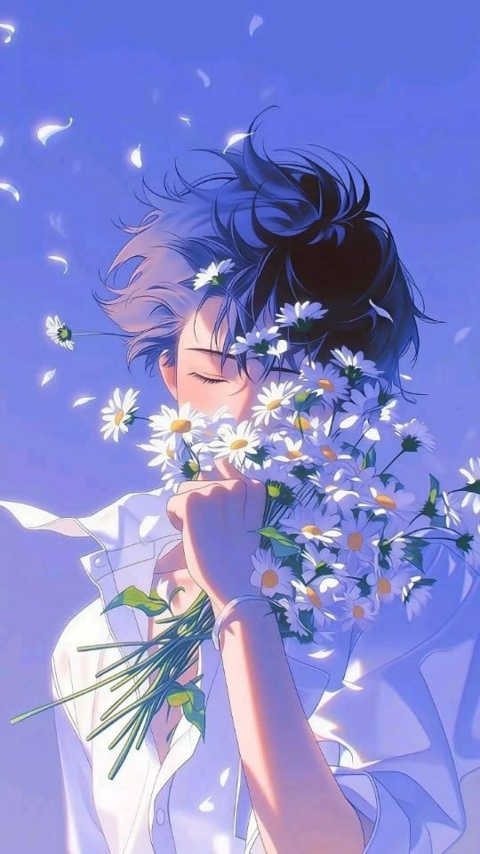 Romantic Anime Couple: Dreamy Love Wallpaper With a Soft Aesthetic