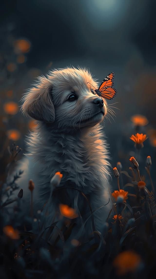 A Butterfly’s Gentle Visit