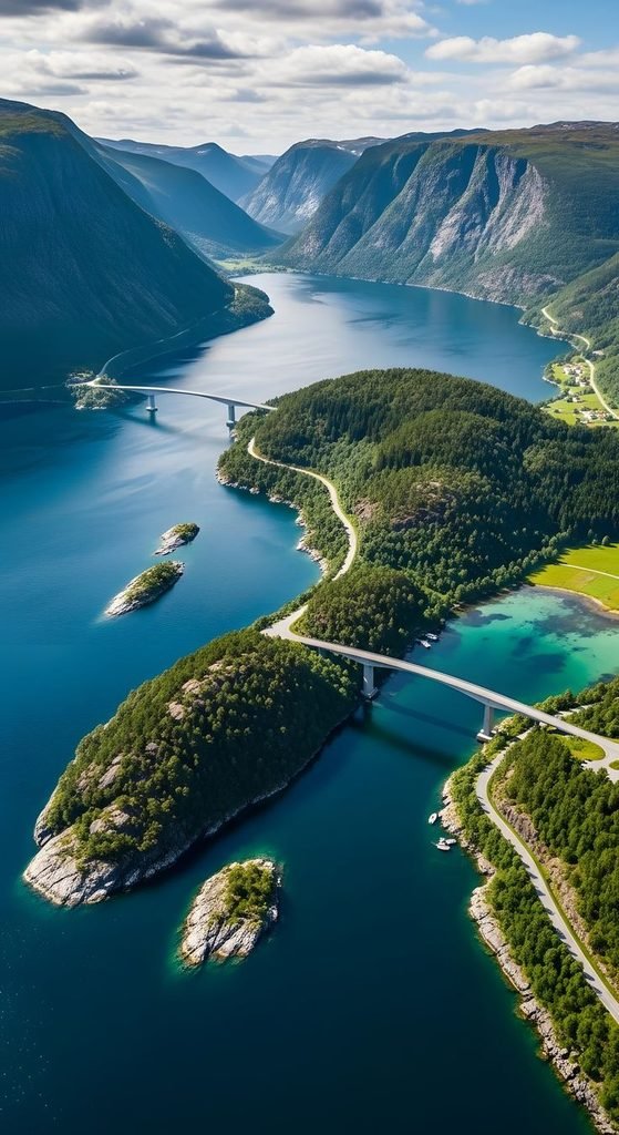 🏔️ Majestic Fjord Landscape