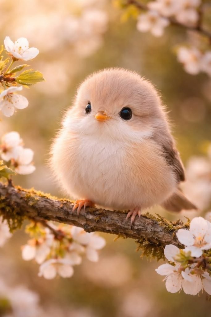🐦 A Tiny Bird in Bloom