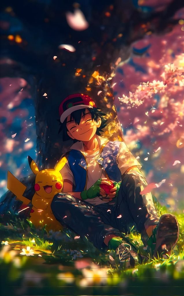 A Peaceful Day with Pikachu