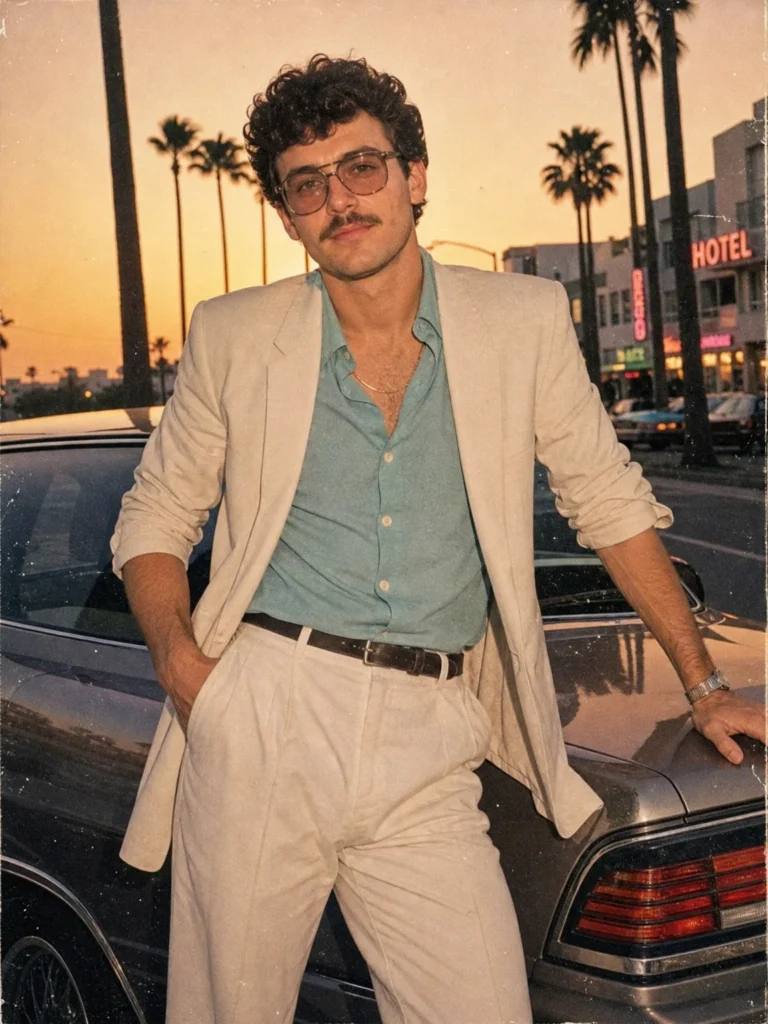 Vintage Car Portrait