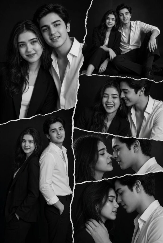 Brown-Toned Couple Editorial