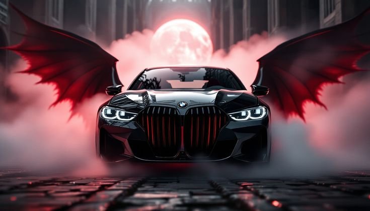 Black BMW Sports Car